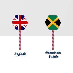 English Jamaican Patois Trans simgesi